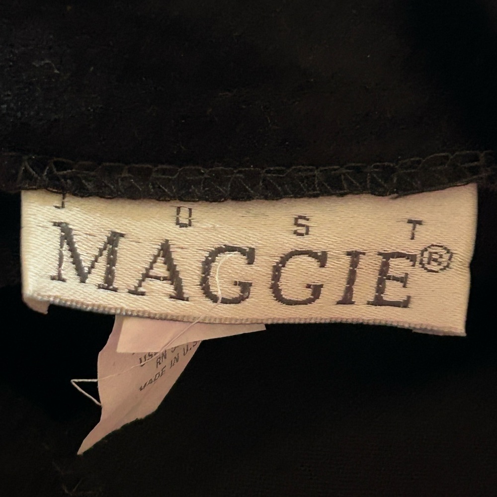 Vintage Just Maggie Velvet Lace Holiday Dress Black - Picture 7 of 11